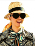 Look verano:sombrero de paja y gafas de sol